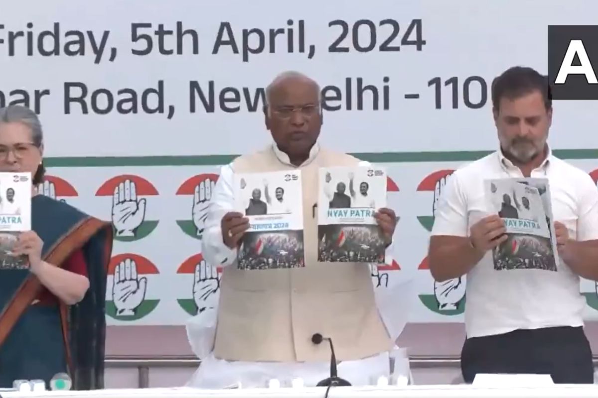 Caste census, legal status to MSP among key guarantees in Congress manifesto