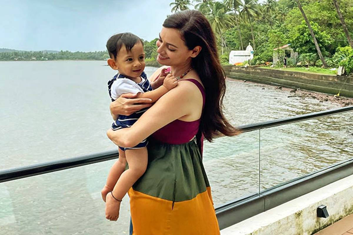 Mom-son workout duo: Check out Dia Mirza’s fitness routine