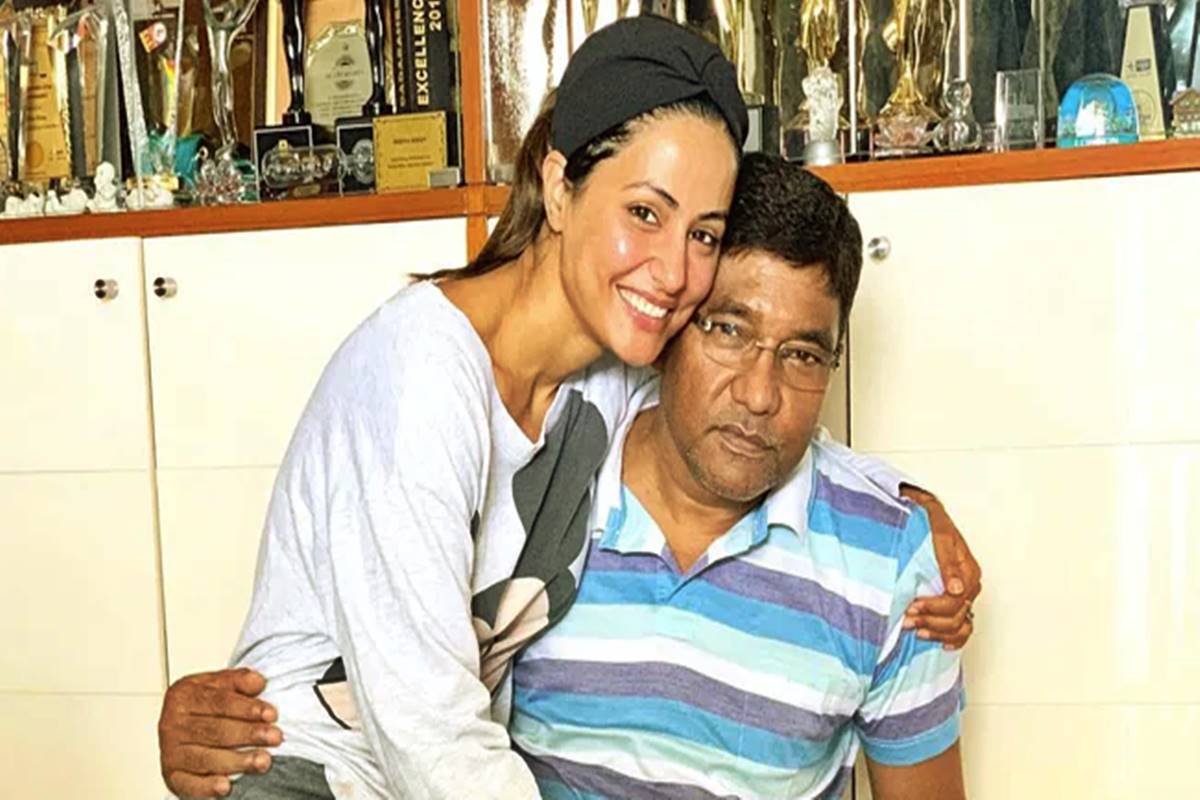Hina Khan’s emotional tribute to late father on Instagram