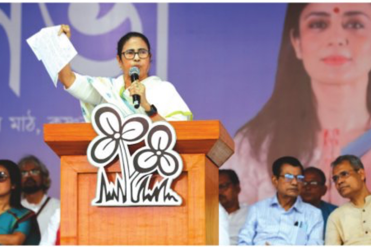 Mamata lambasts BJP’s Krishnanagar candidate, PM