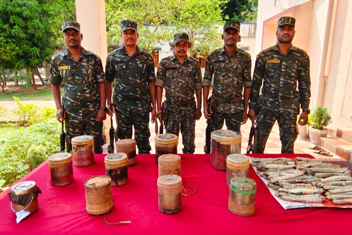 Maoist ammunition dump busted at Odisha-Andhra border