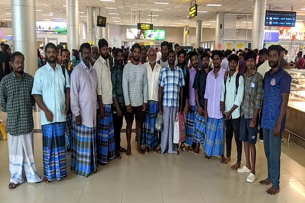 Tamil Nadu: 19 Indian fishermen repatriated from Sri Lanka
