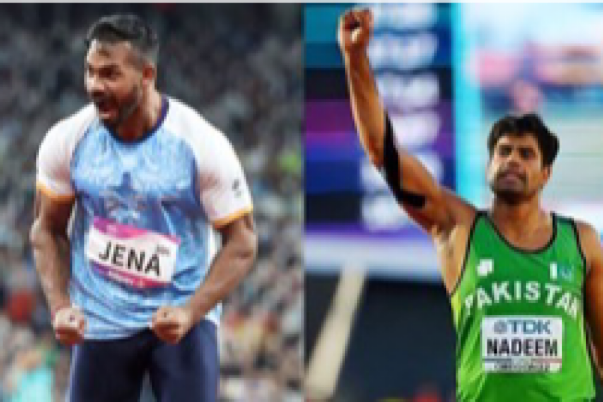 ‘I see Arshad Nadeem as senior, not as a challenge’: Kishore Jena hails Pakistan athlete