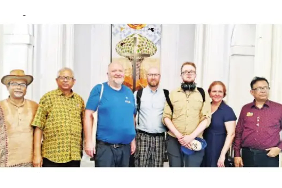 Dignitaries from Norway visits St Olav’s Church in Serampore