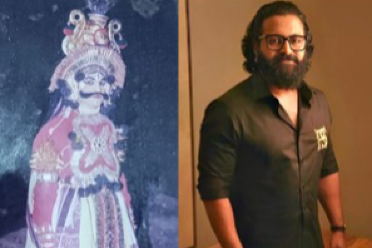 Rishab Shetty performed Yakshagana dance when he was in school