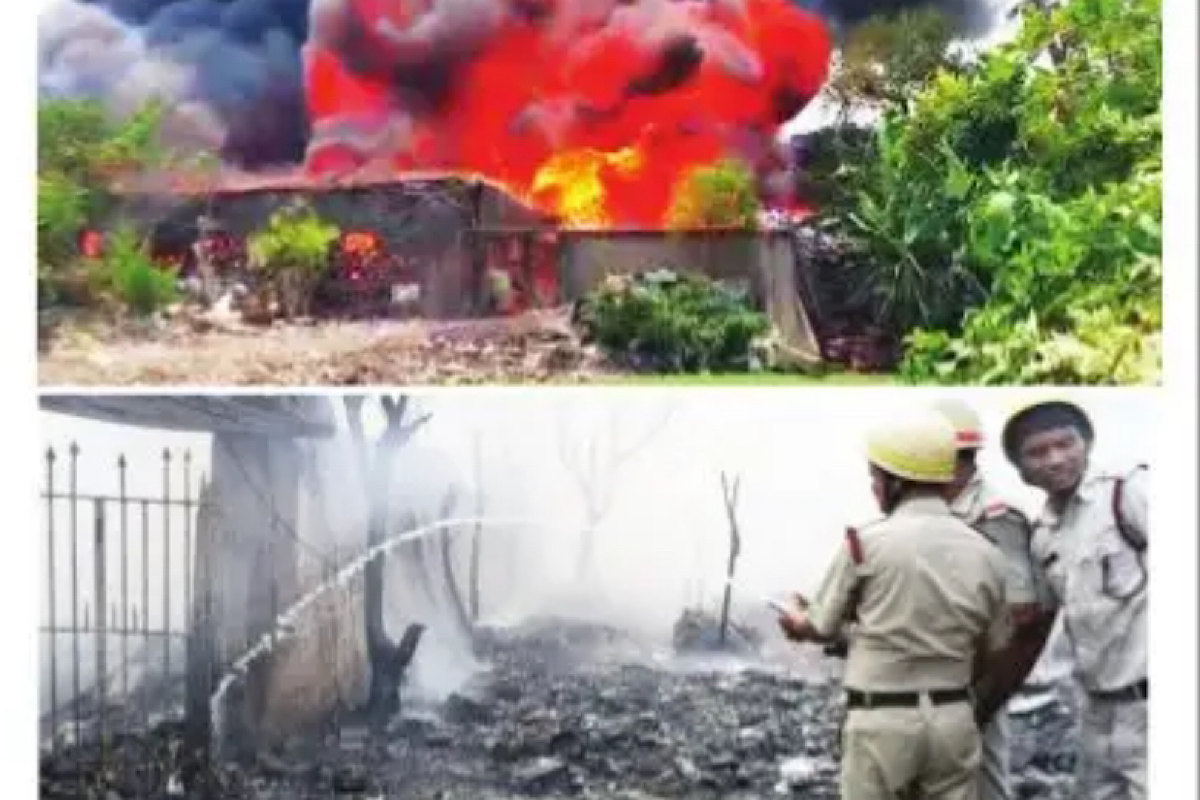 Around 50 huts gutted in Dum Dum fire