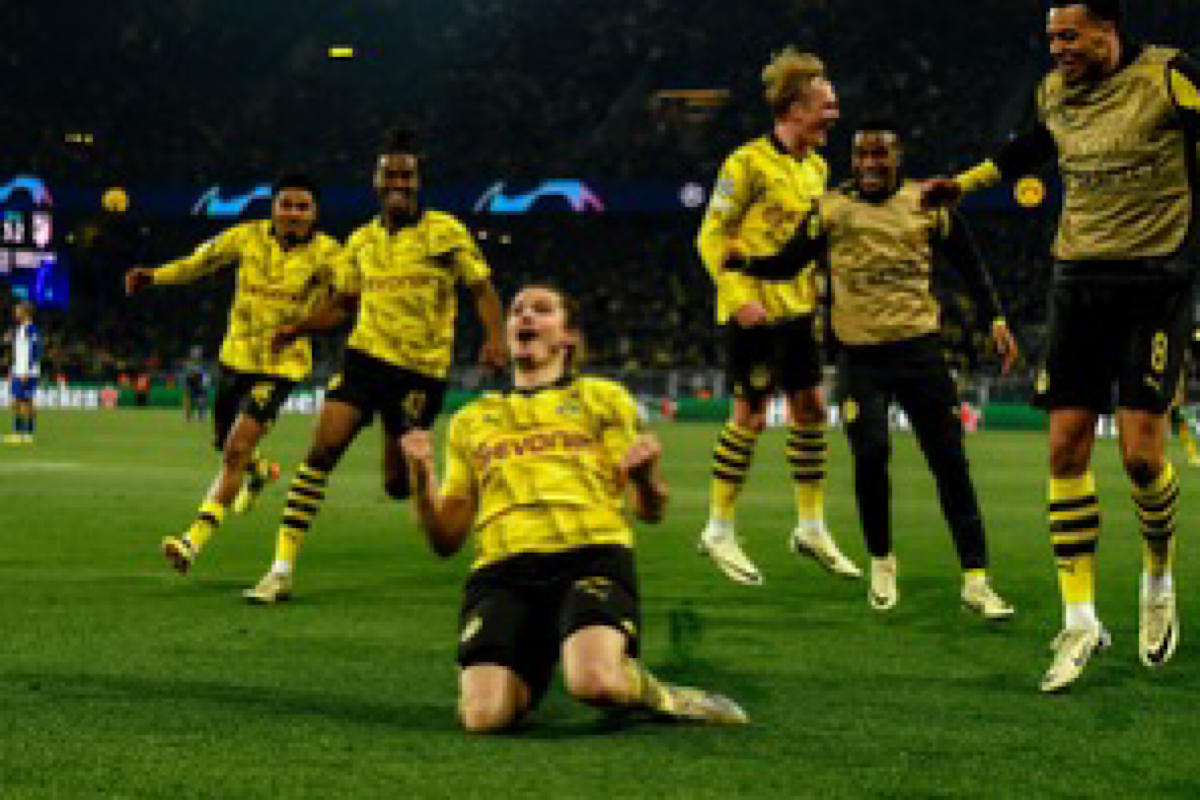 Dortmund stuns Atletico in dramatic Champions League quarters