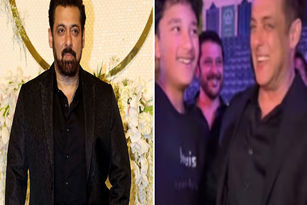 Salman Khan bonds with Sanjay Dutt’s son in Dubai