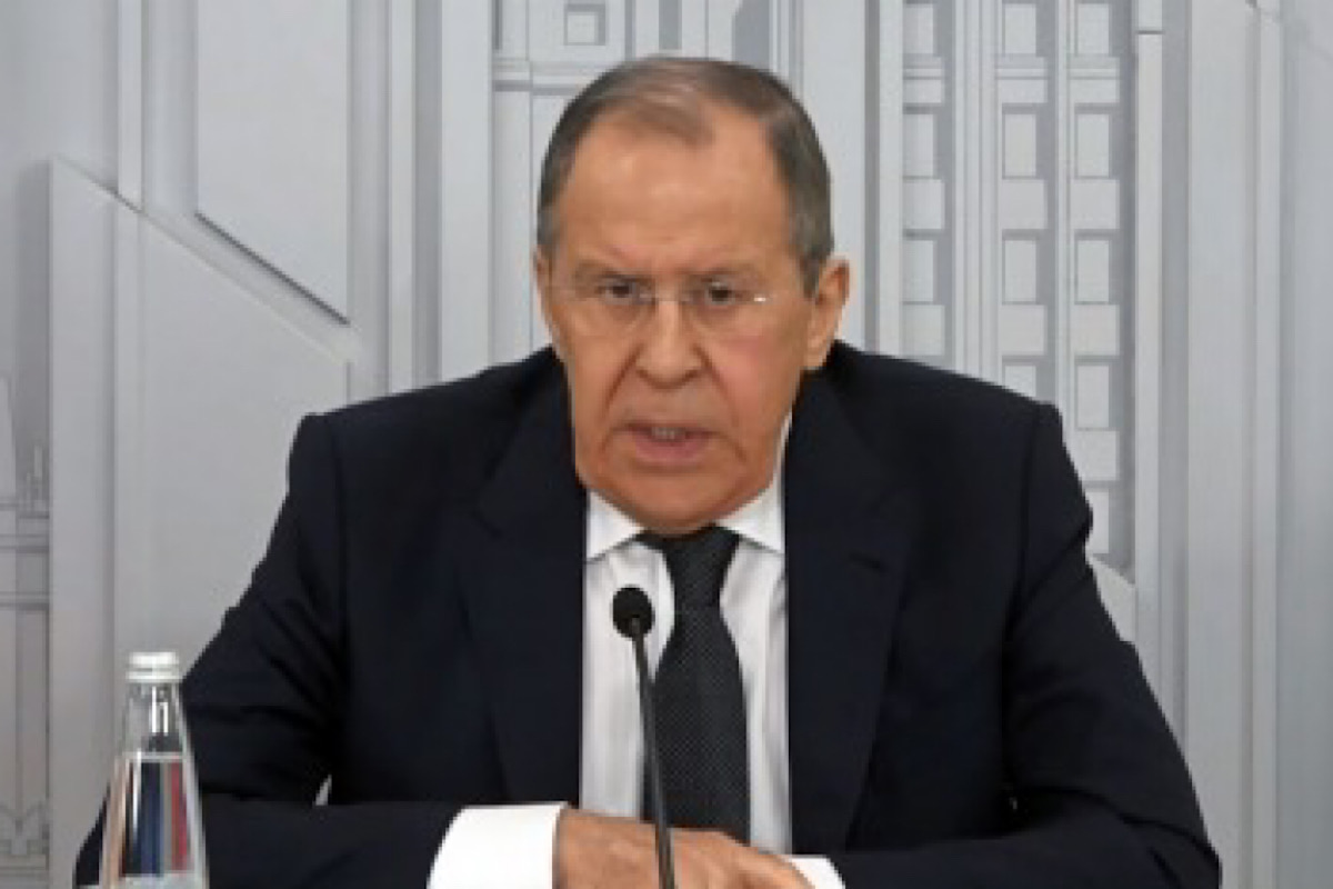 Russian FM says West teetering on brink of direct nuclear conflict