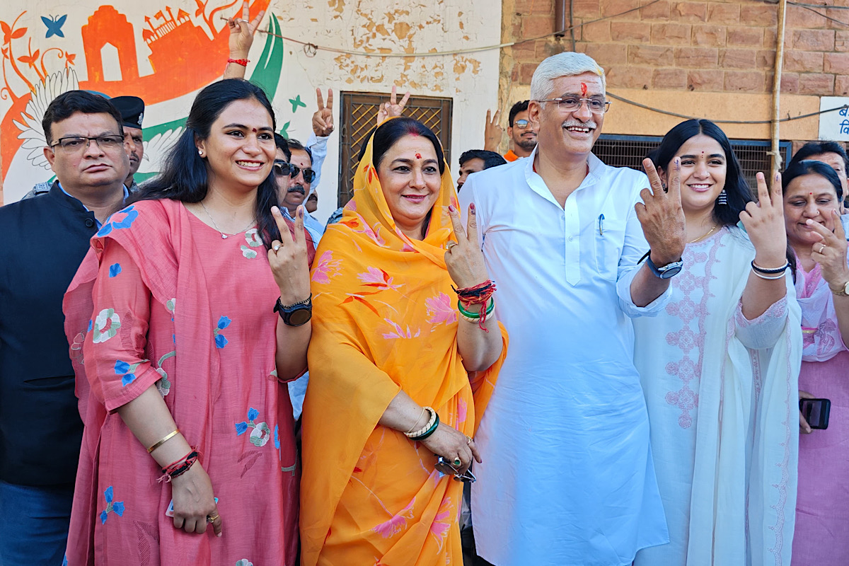 Rajasthan records average of 11.77 pc voter turnout at 9 am in 13 LS seats