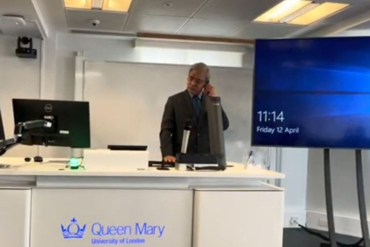 Justice Mridul delivers lecture on ‘Presumption of Innocence’ at Queen Mary University of London