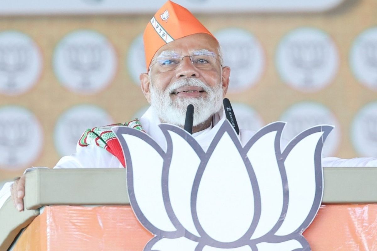 In MP rally, Modi uses ‘naamdar vs kaamdar’ jibe to target ‘Congress prince’