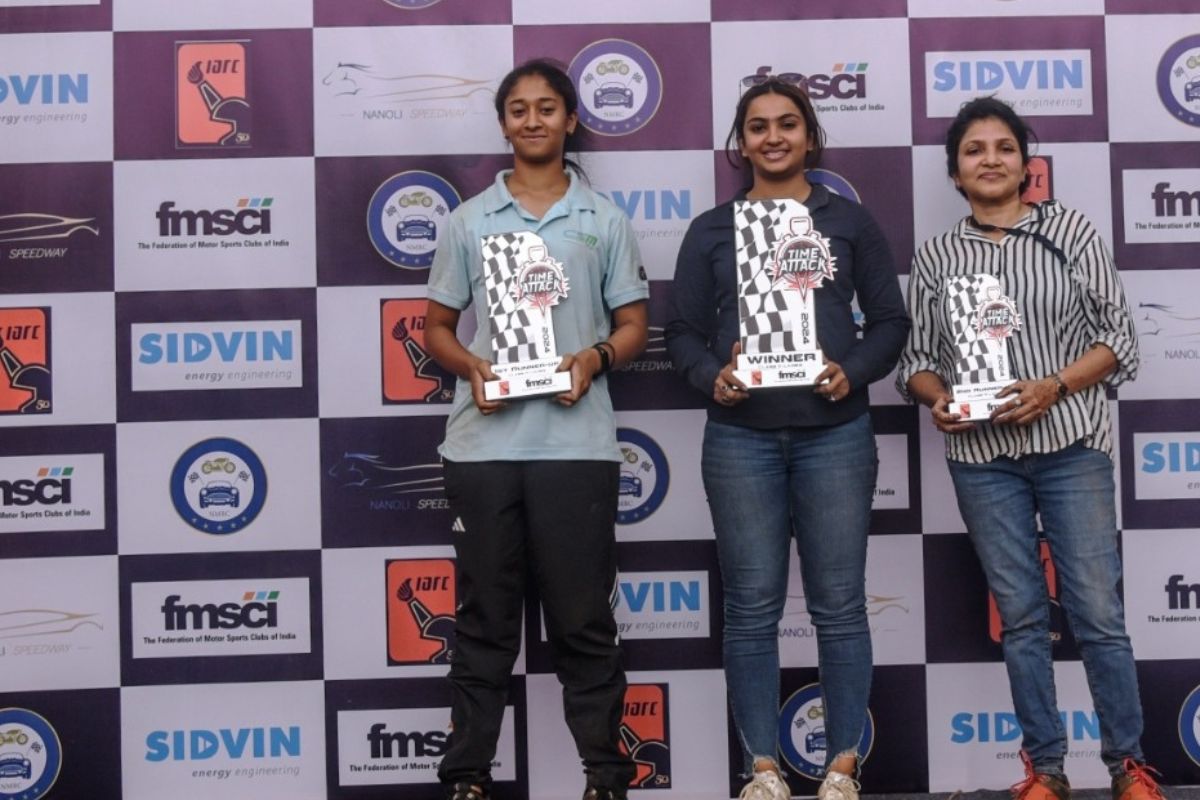 Nikhil, Dhruva & Nikeetaa win  titles in Indian National Autocross Championship