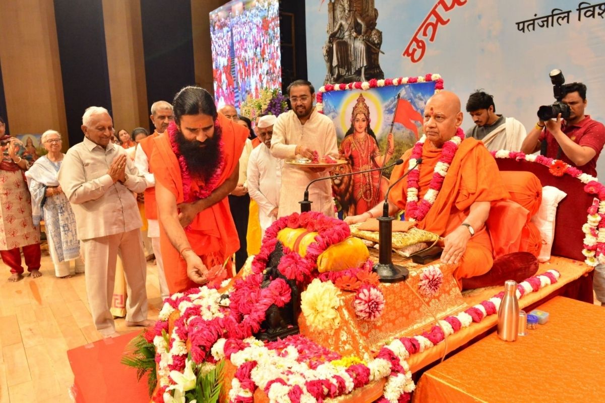 Chhatrapati Shivaji Maharaj katha day 6: Shivaji Maharaj was the guardian of Sanatan Dharma, says Ramdev