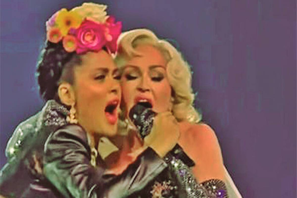 Salma Hayek thanks Madonna for memorable celebration tour appearance