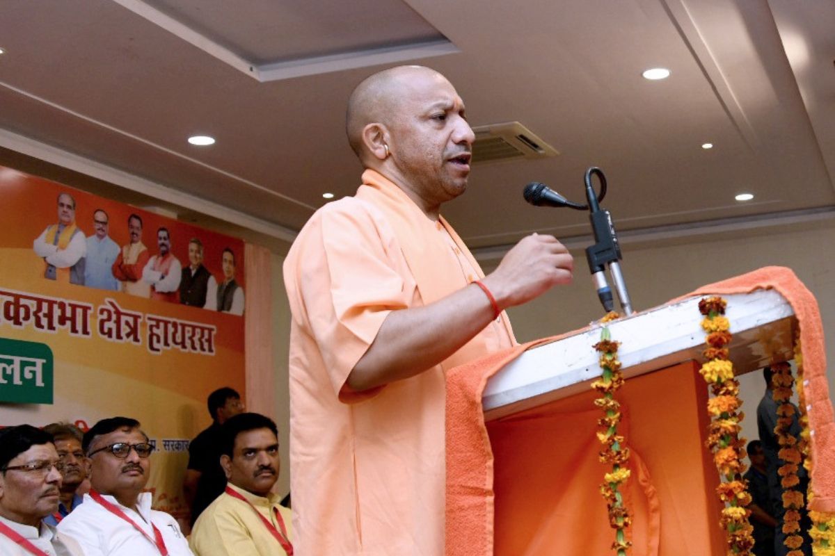 Those pointing fingers at Modi are hindering India’s development: CM Yogi in Hathras