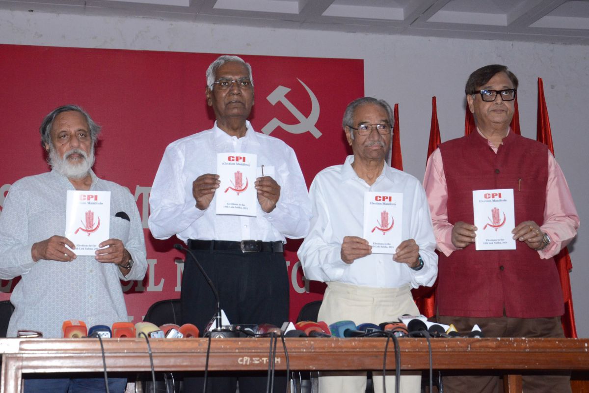 LS polls: CPI promises abolition of CAA, 50 pc cap on reservation in its manifesto
