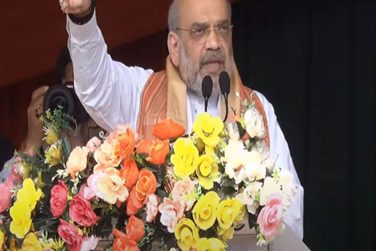 INDIA alliance is a group of corrupt people: Amit Shah