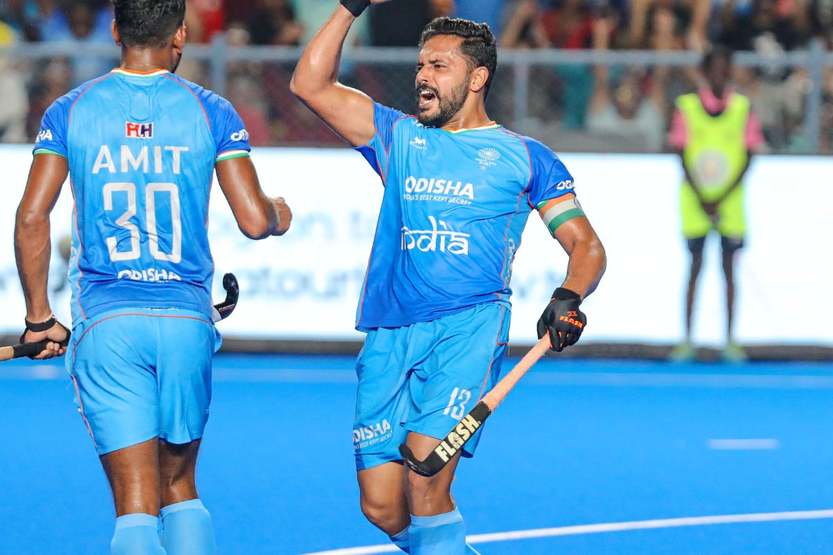 Hockey captain Harmanpreet confident of India’s Podium finish at Paris Olympics.