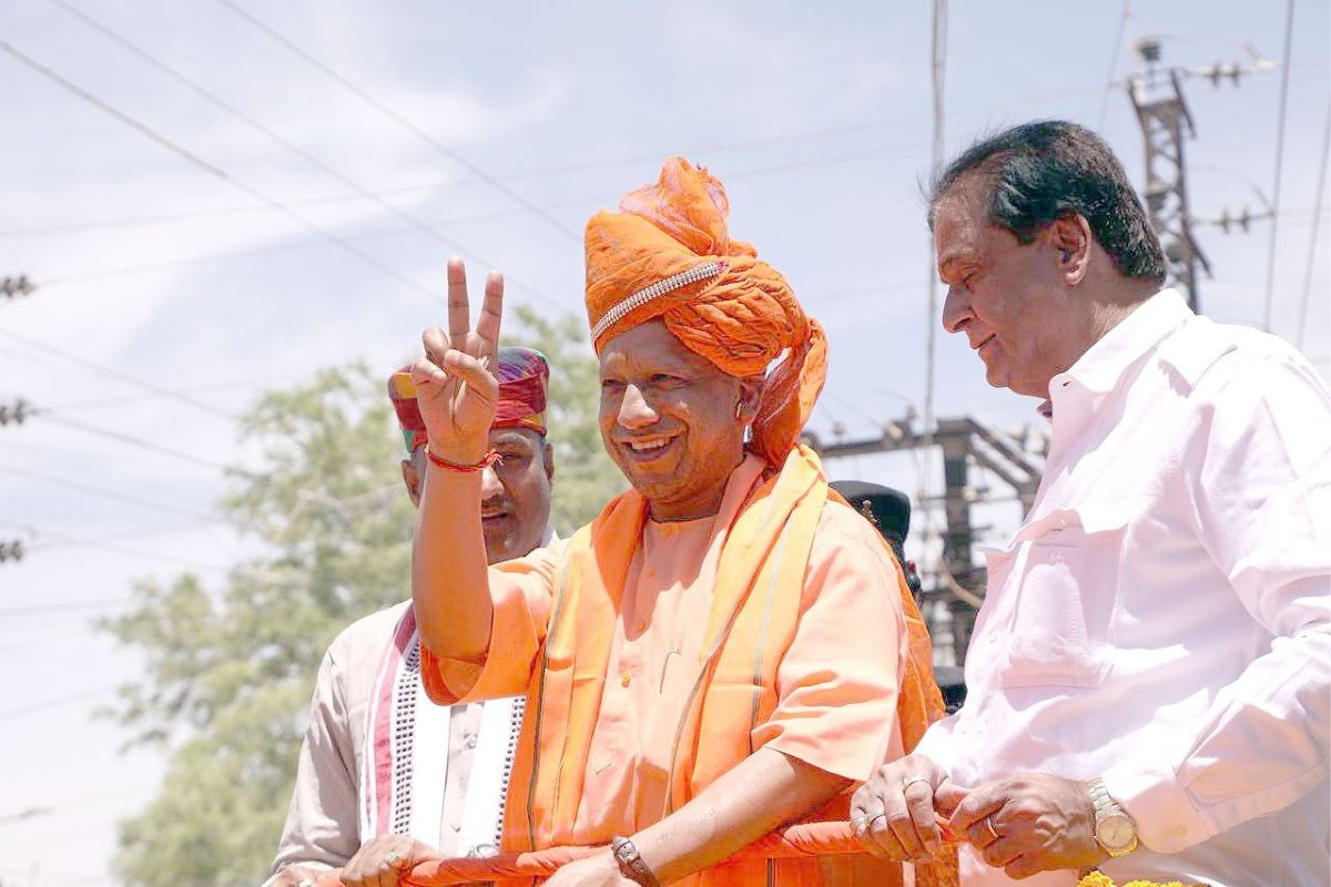 Relegate Congress to history, Yogi Adityanath urges Rajasthan voters