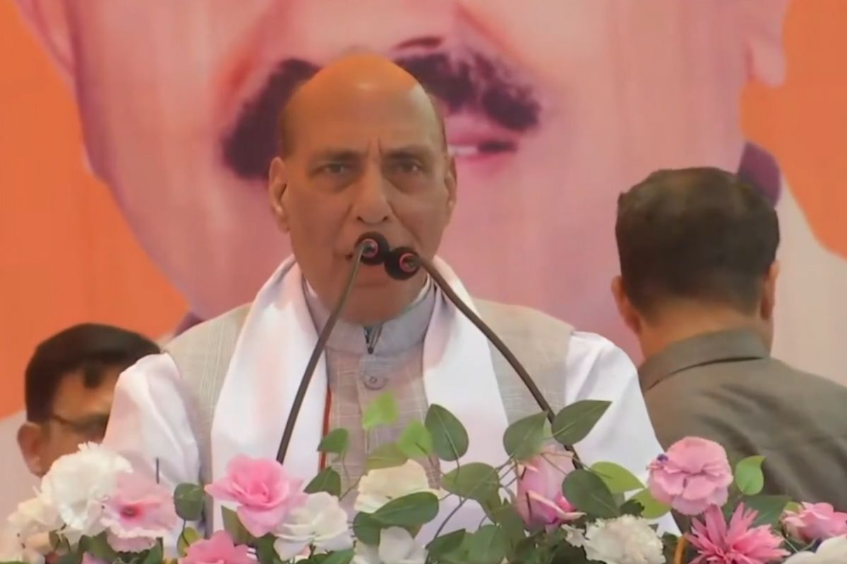 Signs are not good over Congress view on inheritance tax: Rajnath Singh