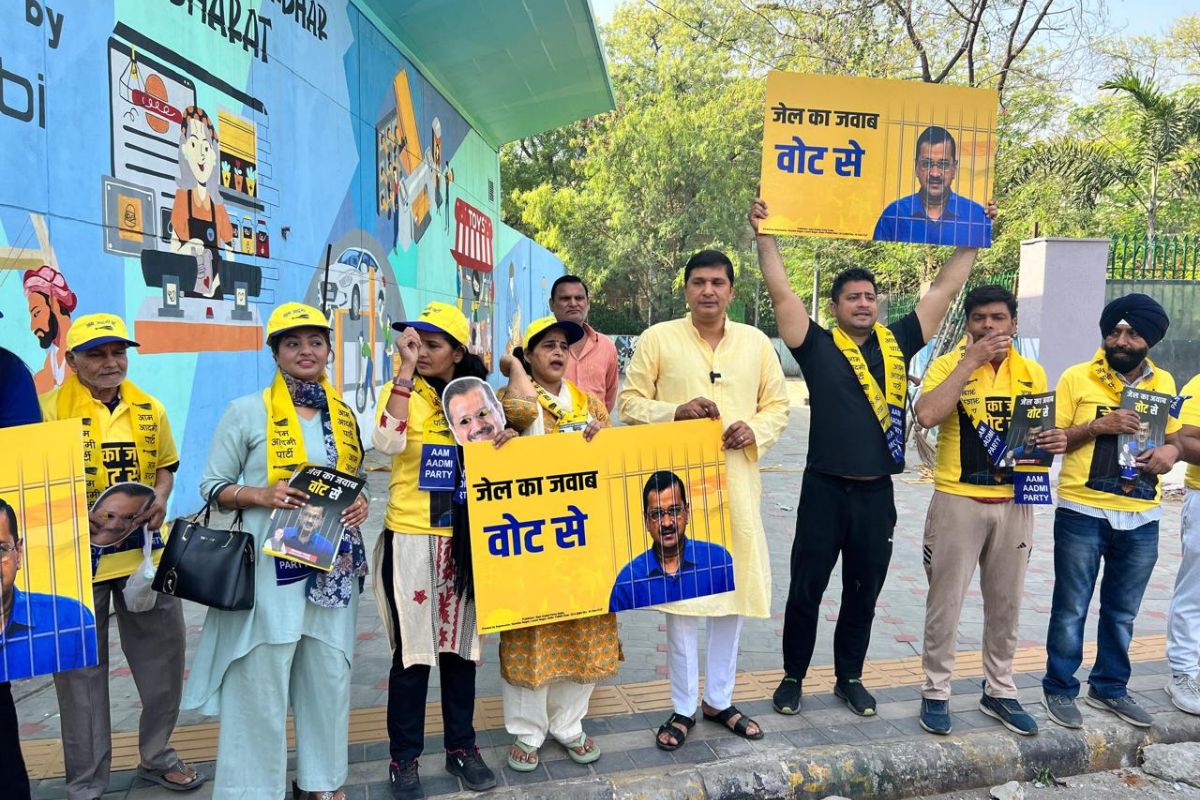 ‘Jail Ka Jawab Vote Se’: AAP’s LS poll campaign song launched