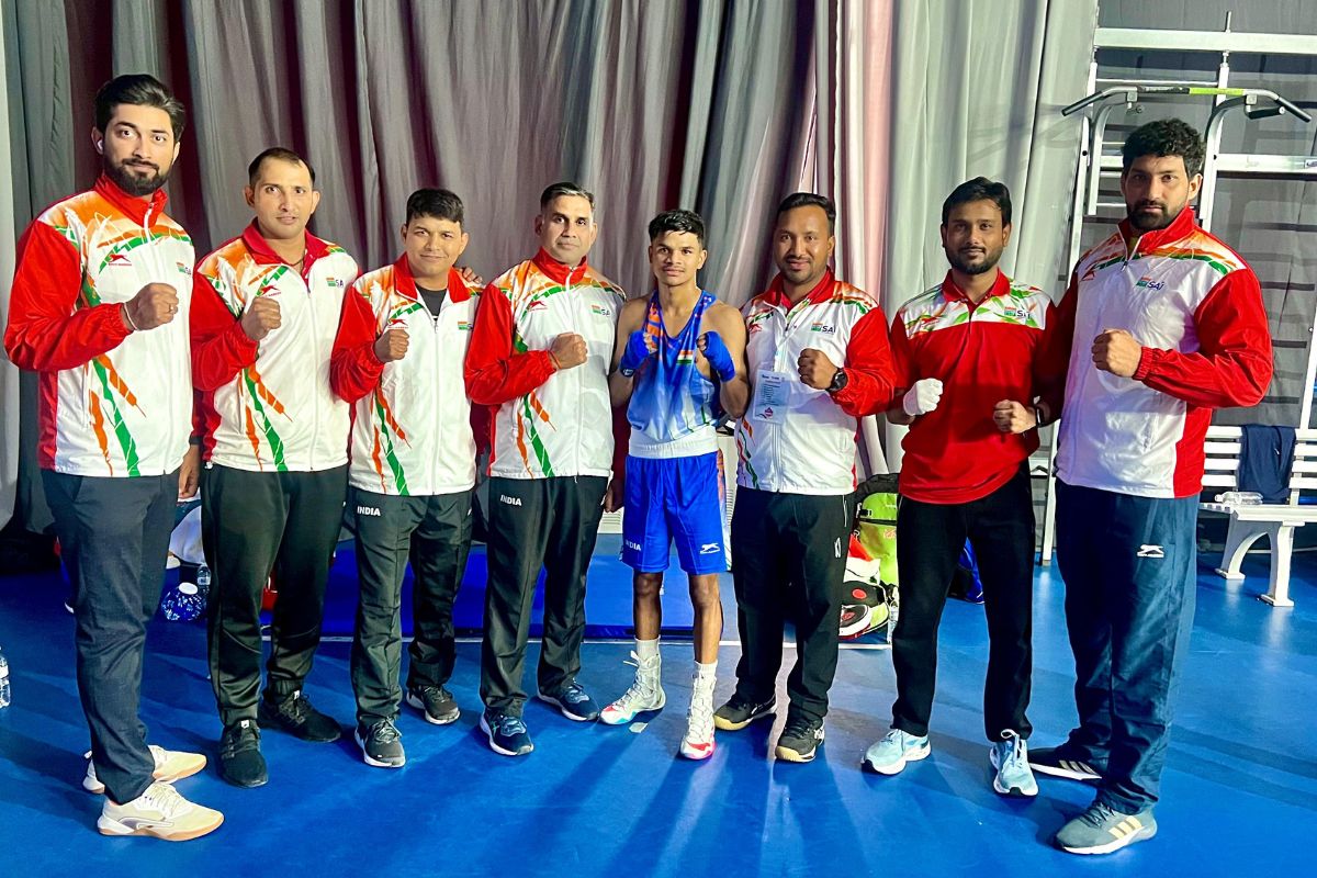 Brijesh, Sagar and Sumit confirm medals for India at Asian Youth Boxing Championships
