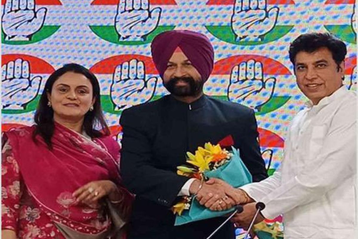 Former top cop Gurinder Singh Dhillon joins Congress