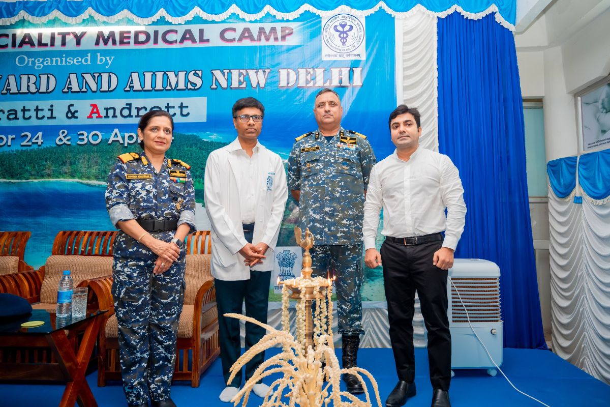 Two-day medical camp orgnised by Coast Guard concludes in Delhi