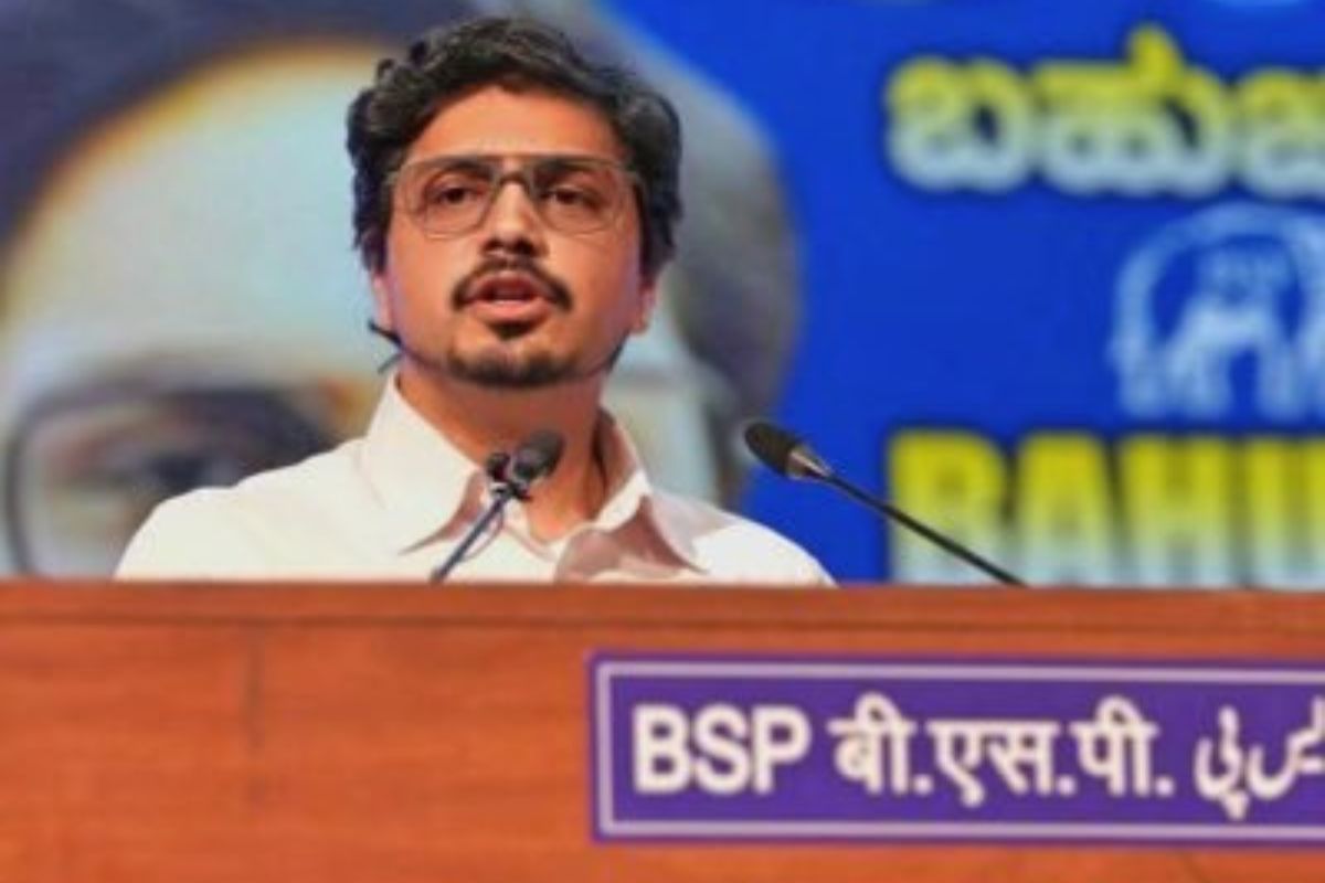 Mayawati’s nephew Akash Anand slams BJP, SP and Congress for their anti-people policies