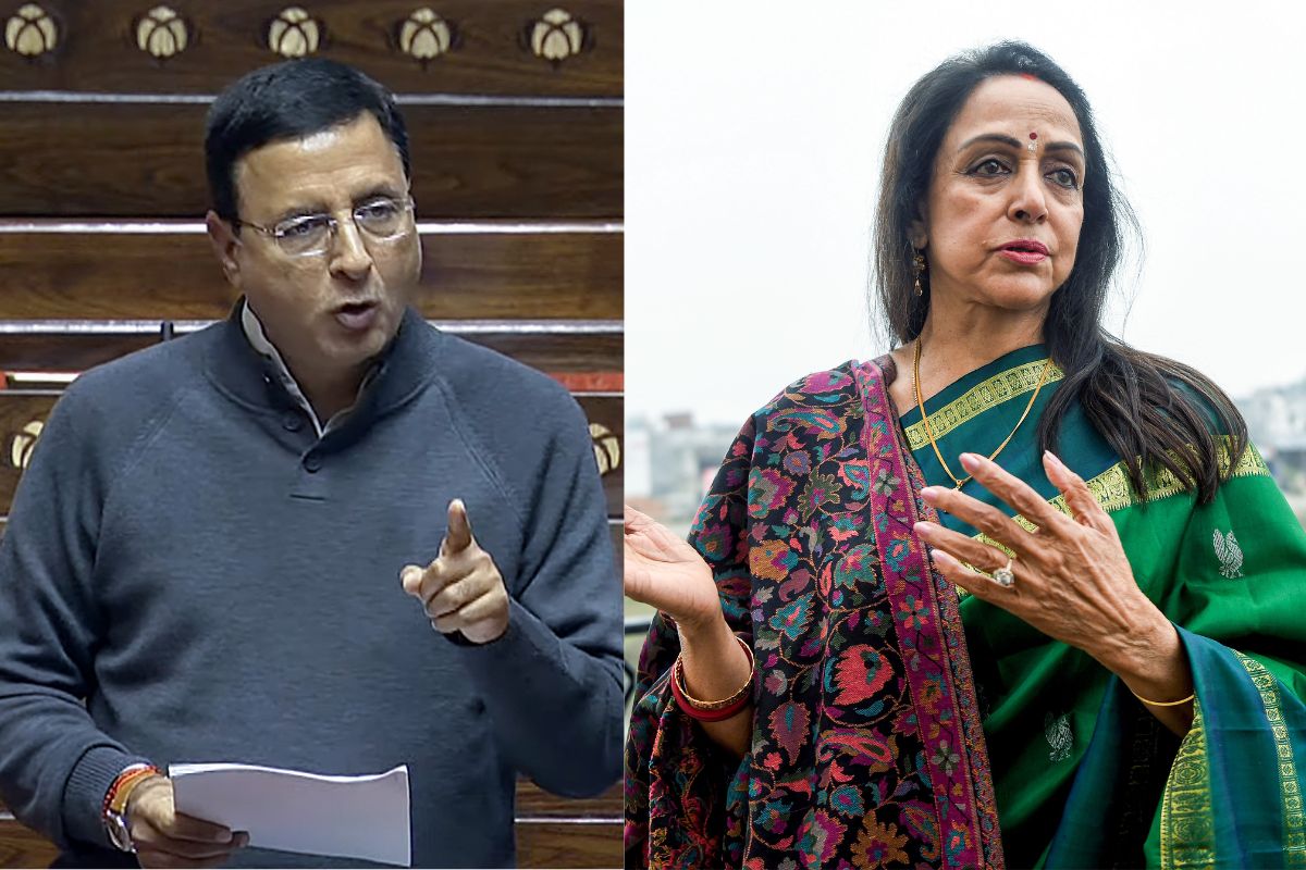 EC bars Surjewala from campaigning for 48 hours over Hema Malini remarks
