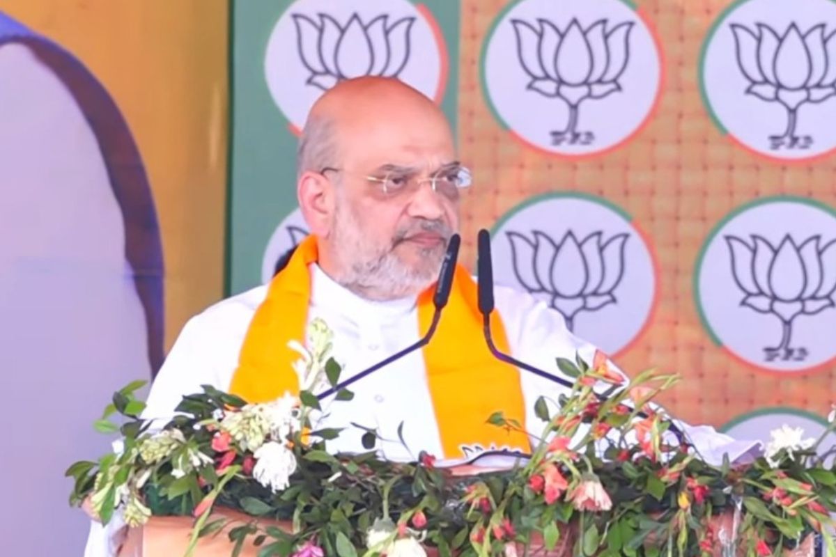 Vote to elect strong Govt to ensure internal security, maintain pace of development: Amit Shah