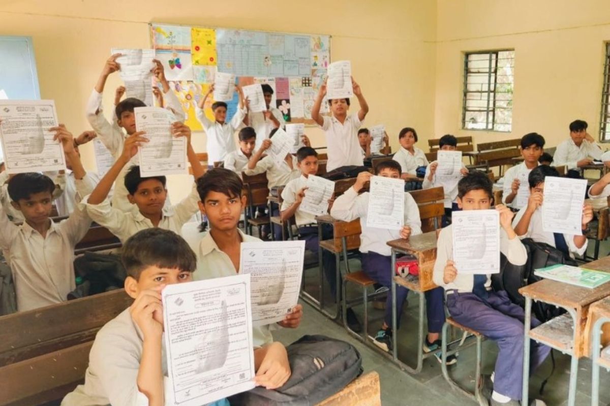 Schoolchildren’s drive for electoral awareness pays off in Delhi