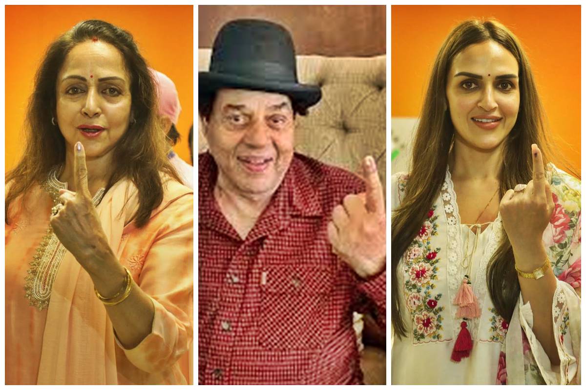 Deol family casts votes in Lok Sabha polls in Mumbai