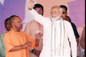 Slogans and promises of SP-Congress false: PM in SP stronghold