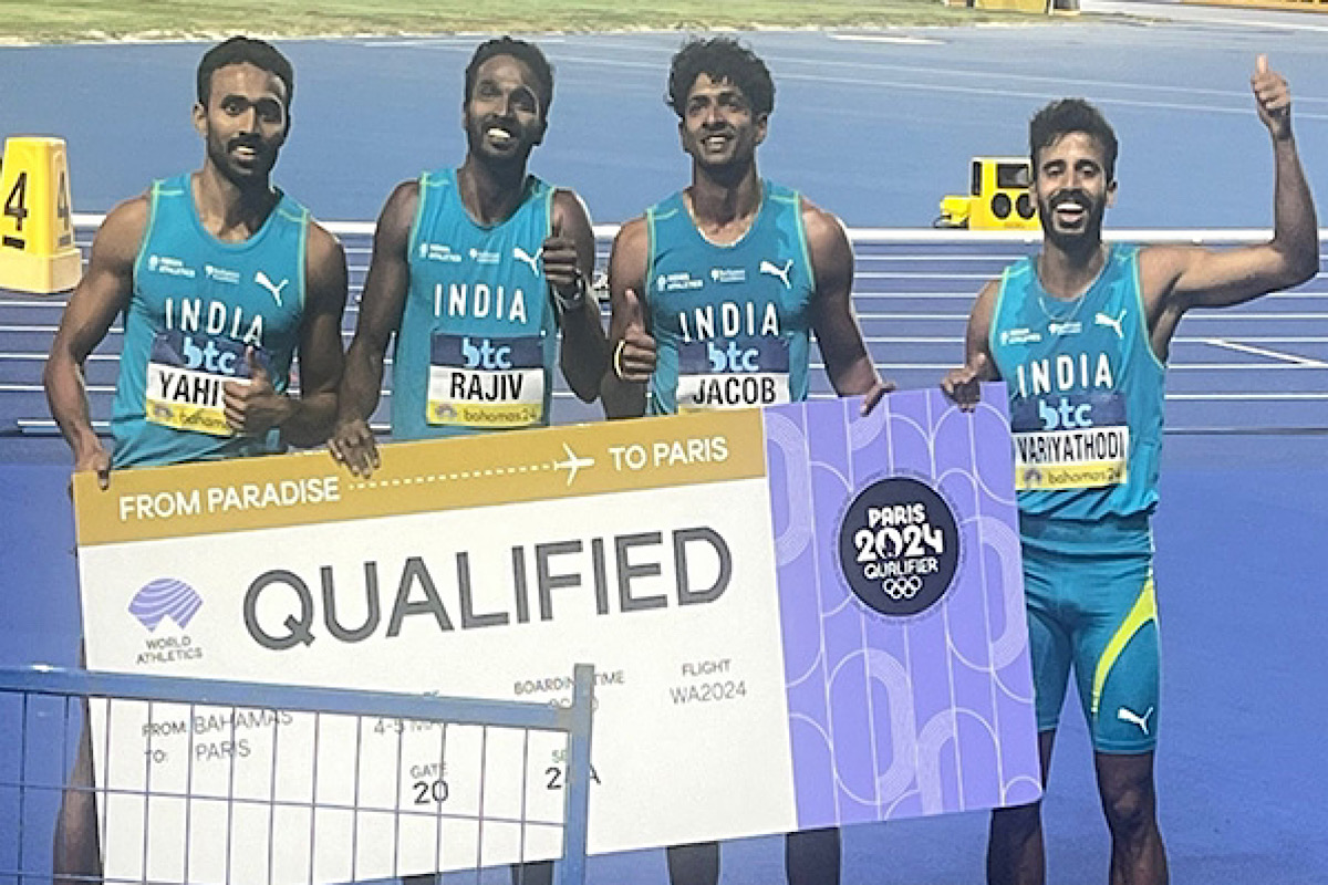 Indian men’s & women’s 4X400m relay teams secure Paris Olympics quotas