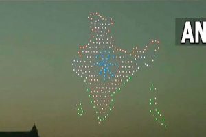 Varanasi’s journey through a new lens  : Spectacular hi-tech drone show before PM’s roadshow