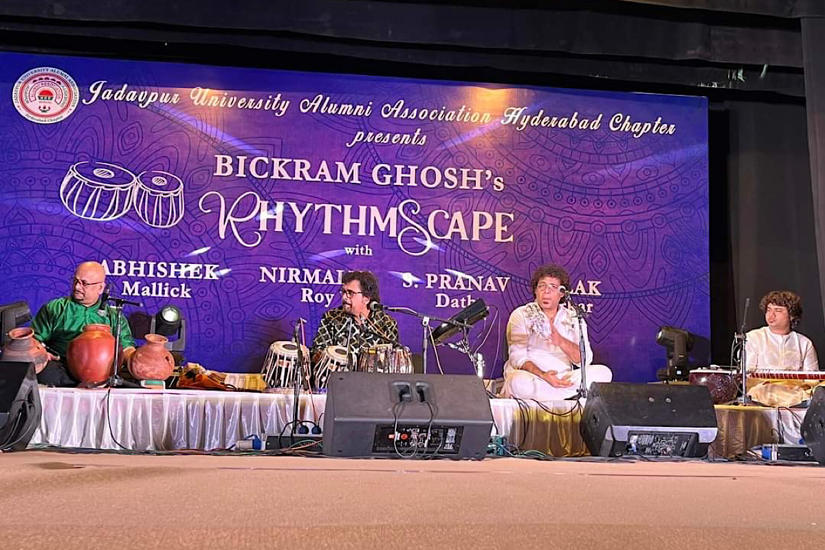 Tabla maestro Bickram Ghosh dazzles Hyderabad with a mesmerising performance