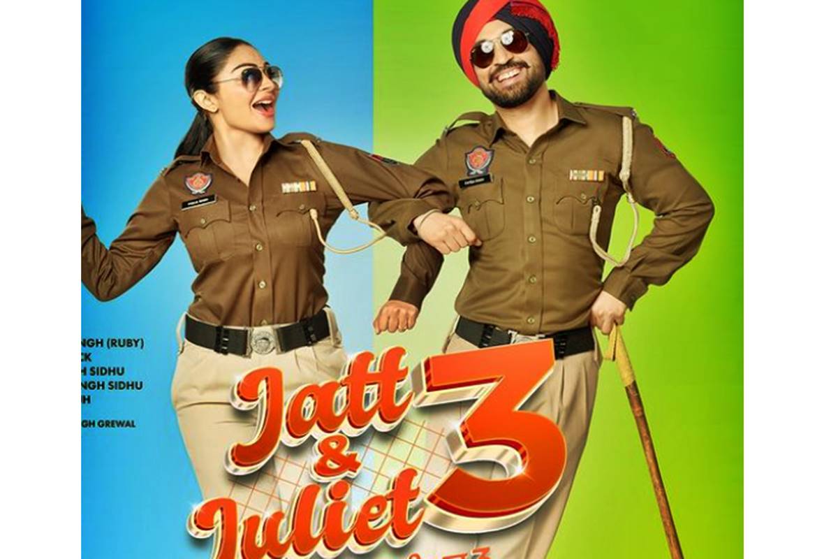 Diljit Dosanjh and Neeru Bajwa team up for ‘Jatt & Juliet 3’