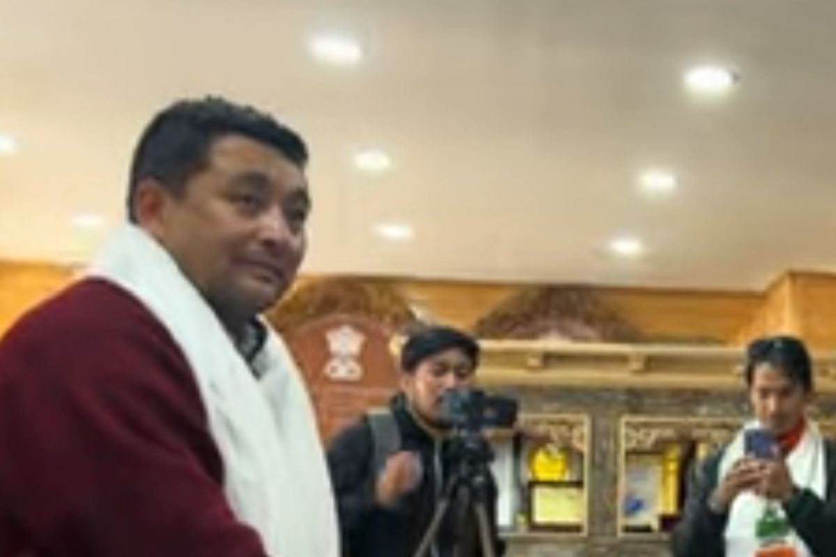Congress candidate Tsering Namgyal files nomination for Ladakh LS seat amid confusion