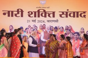 ‘House can’t run without you, how can the country’, PM asks women at ‘Nari Shakti Samvad’