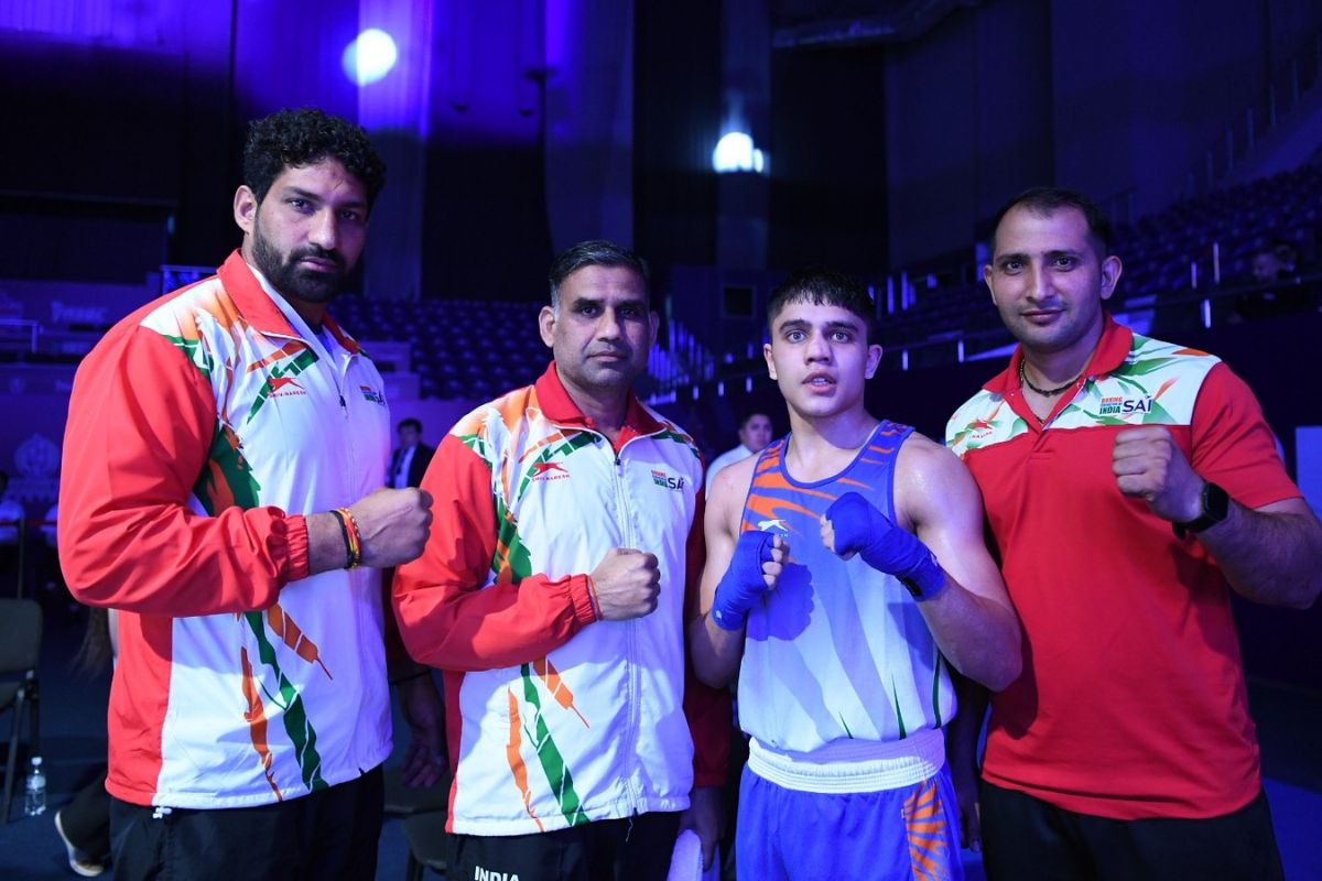 Aryan leads four Indians in semi-finals at a Asian Youth Boxing Championships