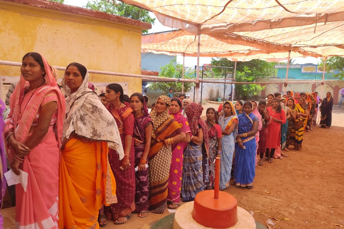 Chhattisgarh logs 66.92 % voting in 3rd phase of LS polls