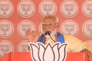 Congress quota benefit on a religious basis will divide the nation: PM