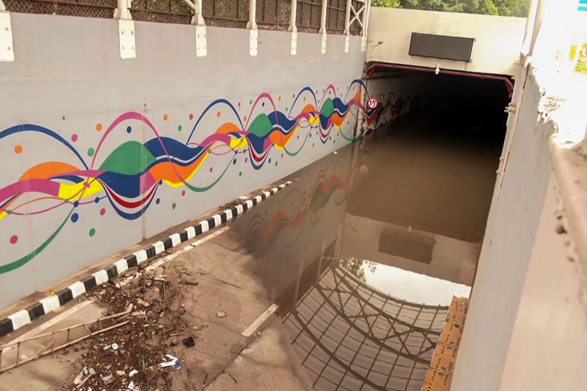 Pragati maidan tunnel reopens for traffic after three days
