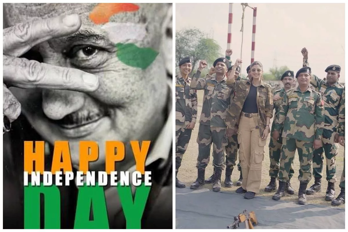 Bollywood actors share Independence Day tribute; Check out