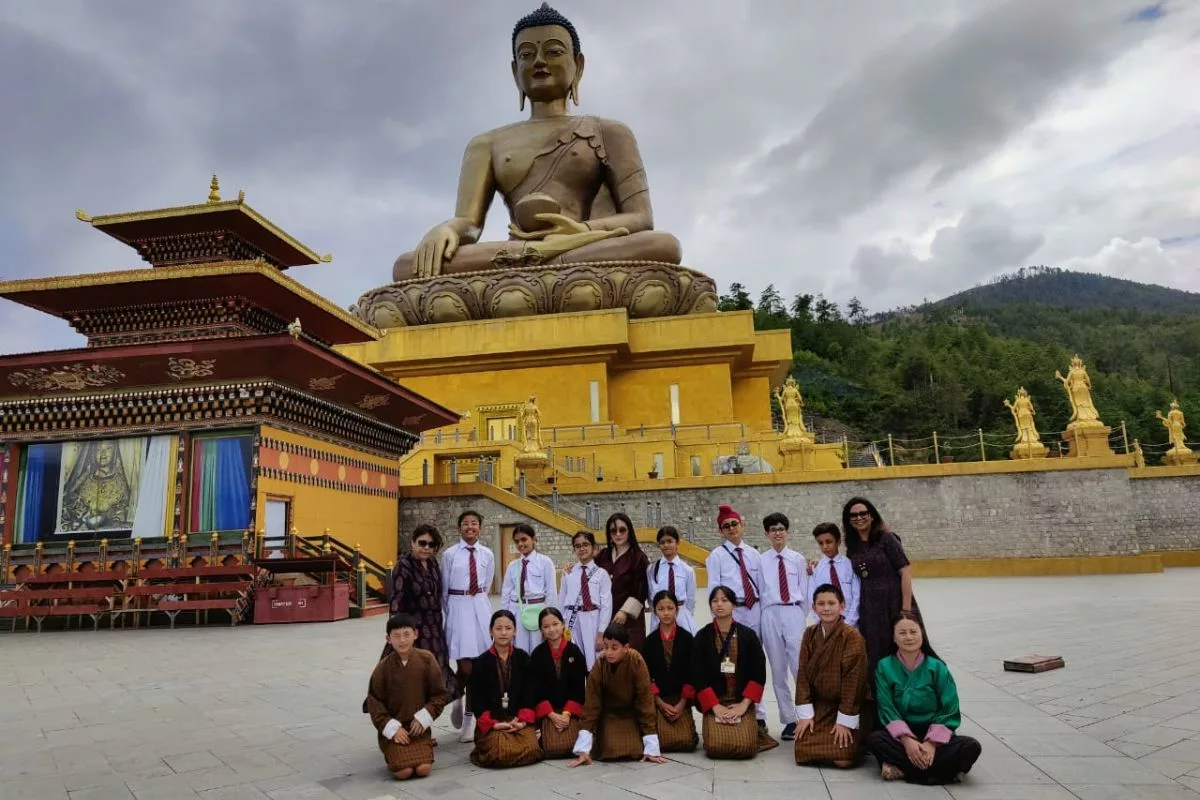 Visit to Bhutan under exchange programme proves enriching experience for students of Springdales School, Dhaula Kuan
