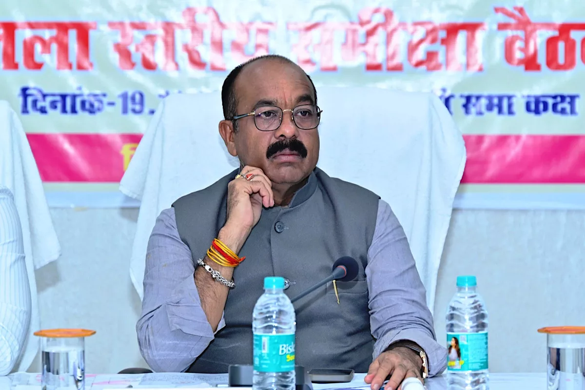 Dy CM Sao reviews infrastructure projects in Maoist-hit Bijapur