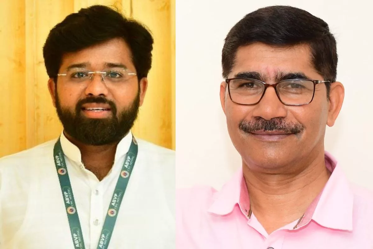 Prof Rajsharan, Dr Virendra elected ABVP national president, general secretary