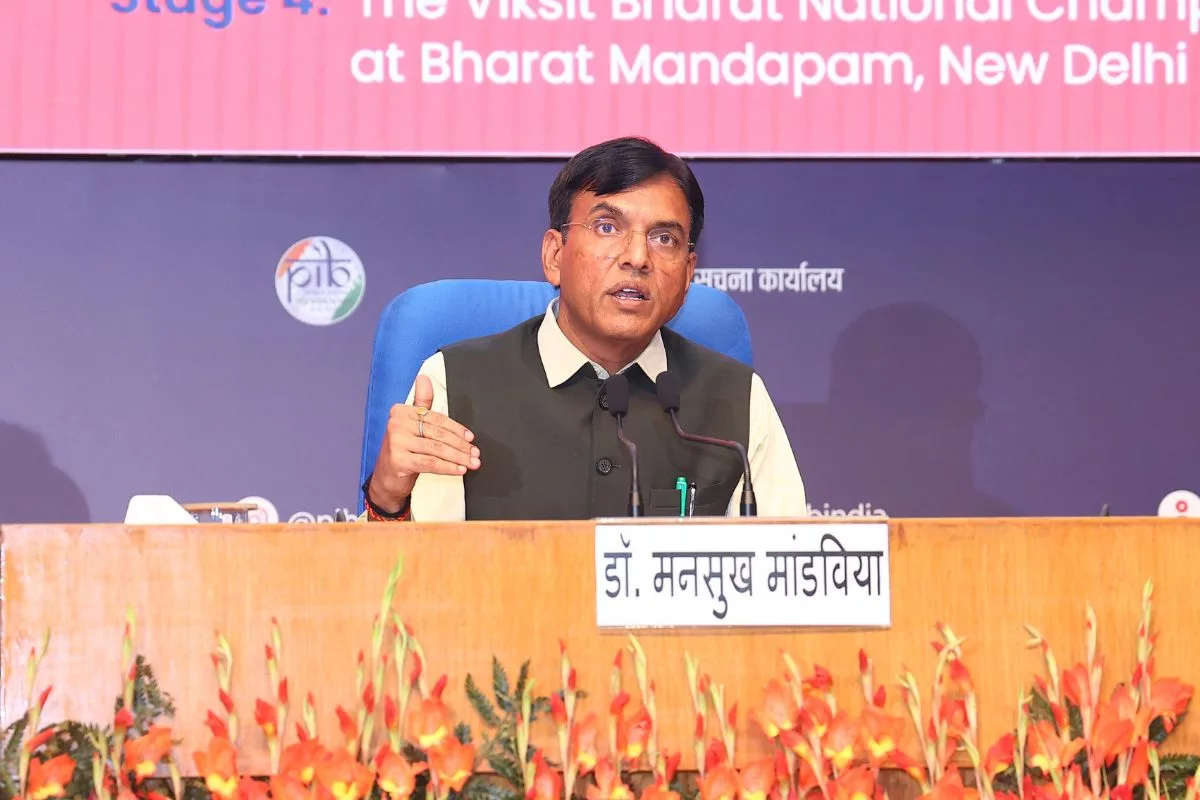Dr Mandaviya announces ‘Viksit Bharat Young Leaders Dialogue’